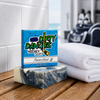 sneaky dekes black and white swirl hockey soap bar in a clean hockey locker room