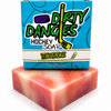 a bar of tiki deke tropical coconut girls hockey soap on a white background