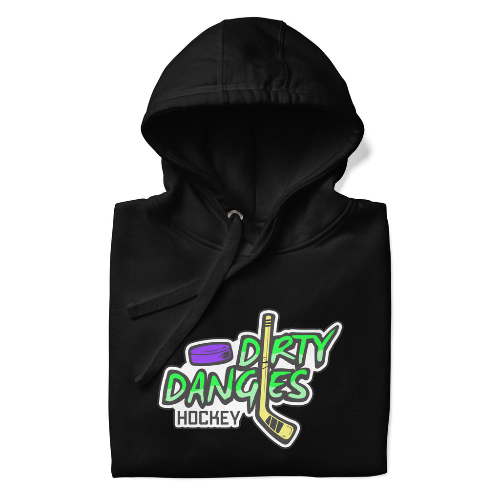 Dirty Dangles Logo Adult Pullover Hoodie