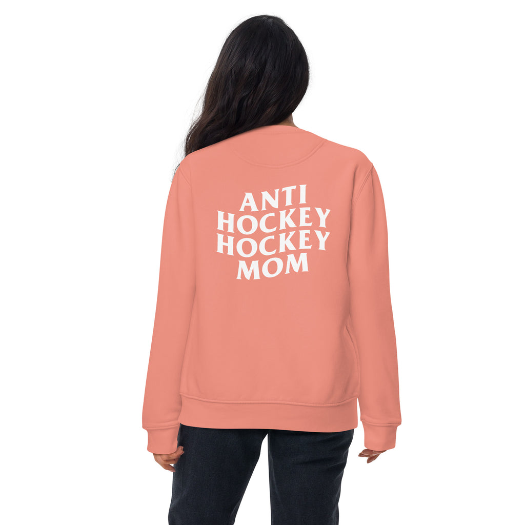 Anti Hockey Hockey Mom Crew Neck Sweatshirt