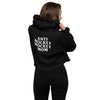 Anti Hockey Hockey Mom Crop Hoodie