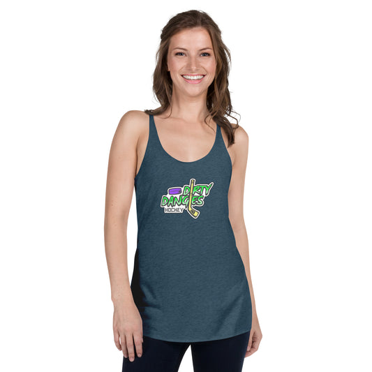 Women's Dirty Dangles Logo Racerback Tank