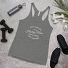 Dirty Dangles Hockey Mom Women's Racerback Tank