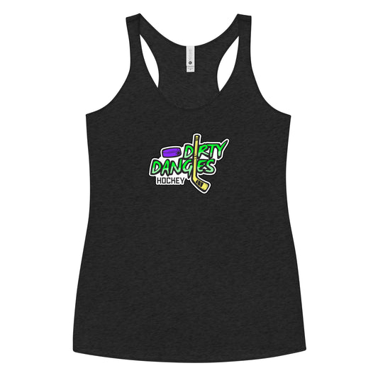 Women's Dirty Dangles Logo Racerback Tank