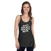 Anti Hockey Hockey Mom Women's Racerback Tank