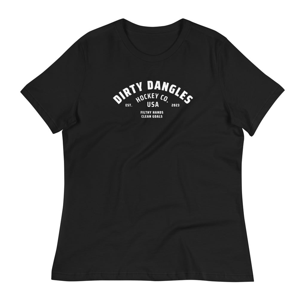 Women's Dirty Dangles Hockey Co. Tee