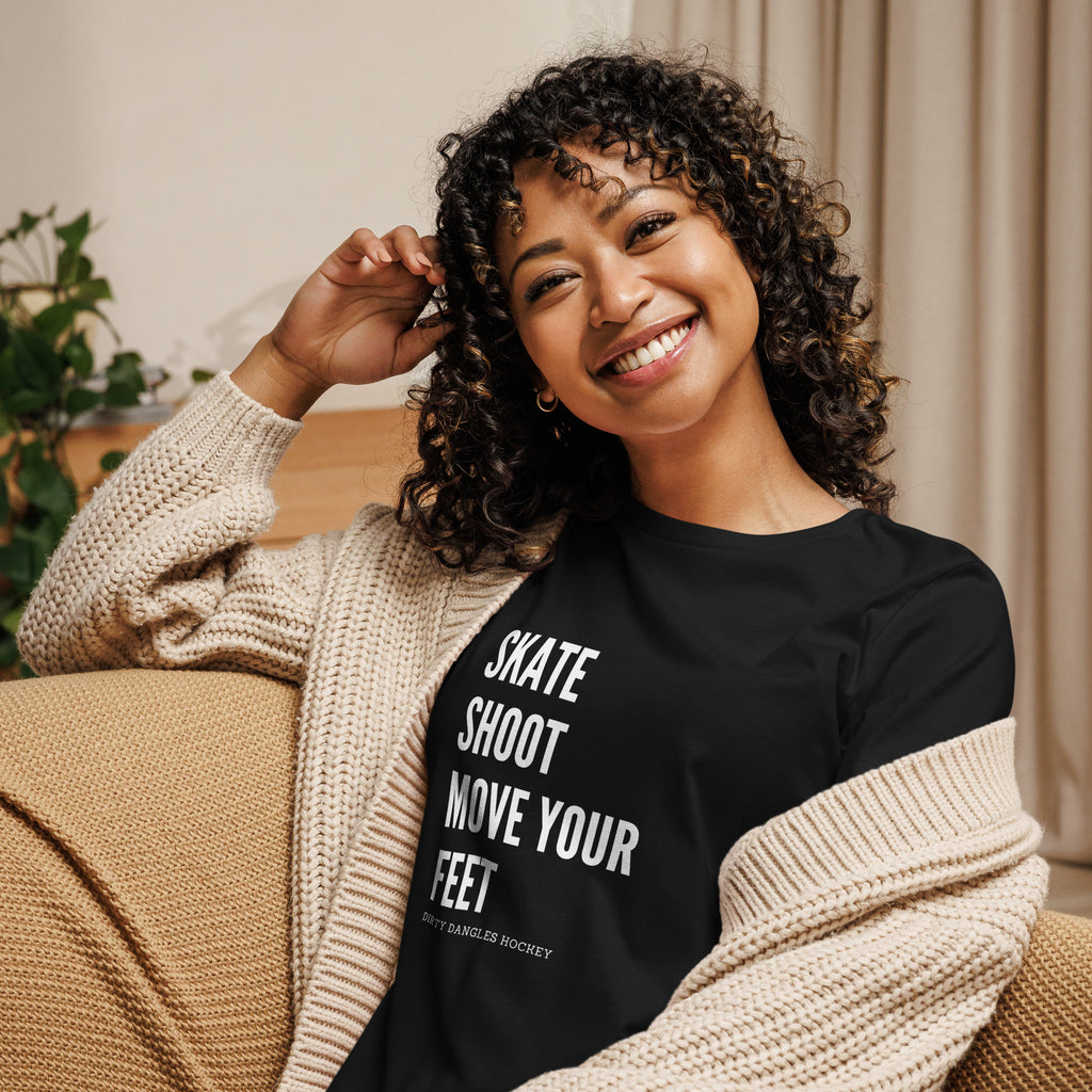 Skate Shoot Move Your Feet T-Shirt