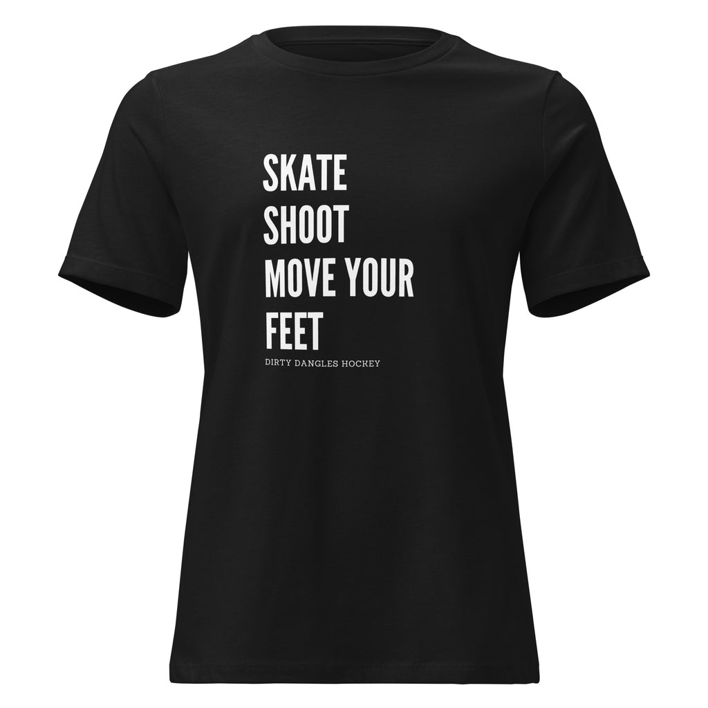 Skate Shoot Move Your Feet T-Shirt