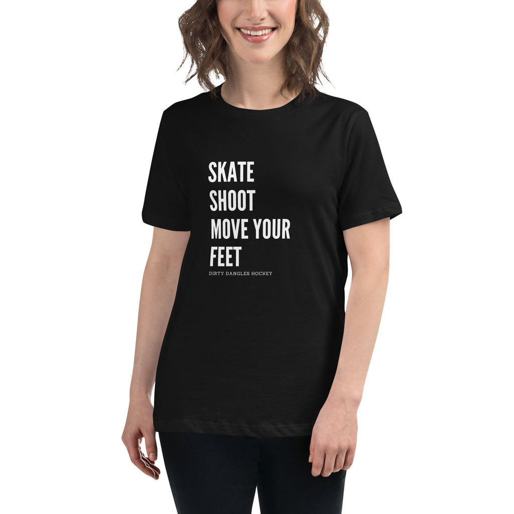 Skate Shoot Move Your Feet T-Shirt
