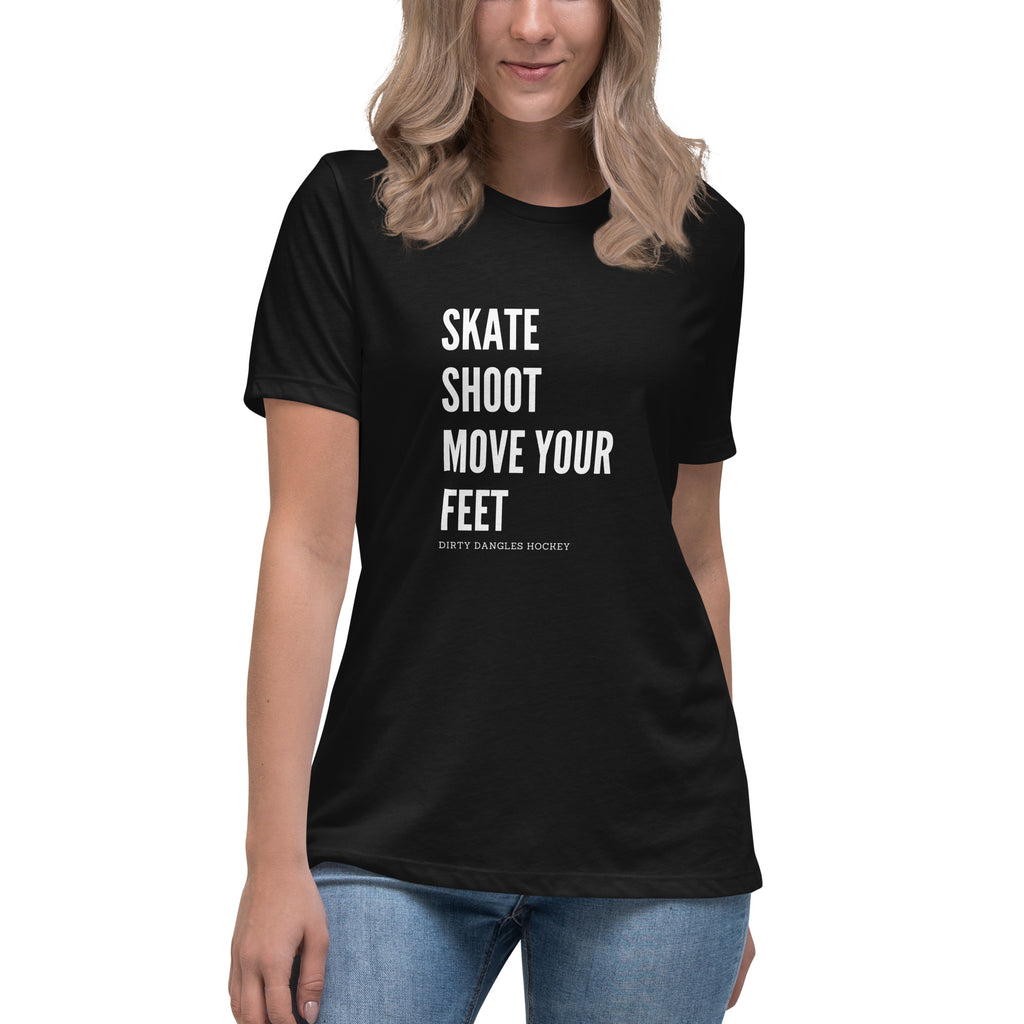 Skate Shoot Move Your Feet T-Shirt