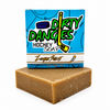 zombie sweat pumpkin spice scented hockey soap bar on a white background