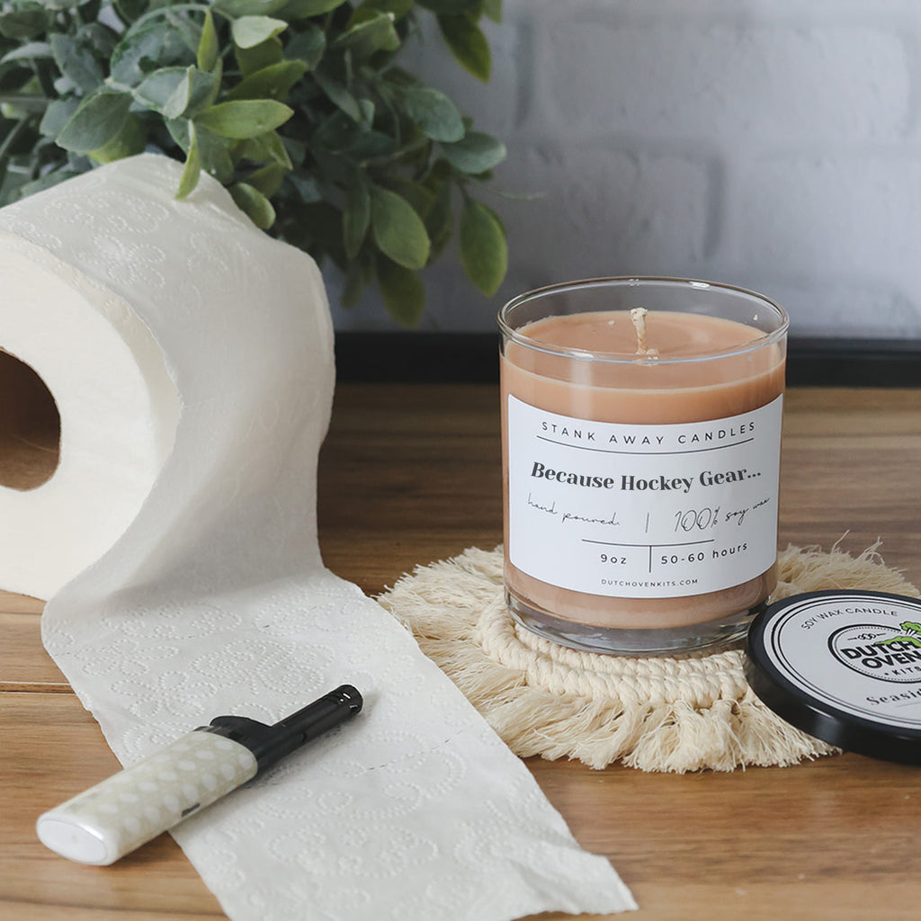 Because Hockey Gear - Natural Soy Wax Candle